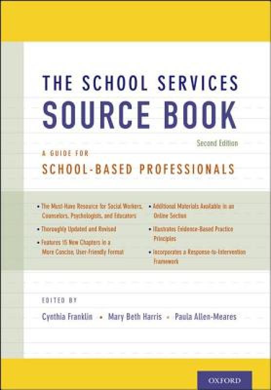 【预售】The School Services Sourcebook, Second Edition: A