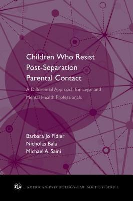 【预售】Children Who Resist Postseparation Parental Contact:
