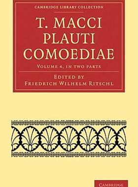 【预售】T. Macci Plauti Comoediae, Volume 4, 2-Part Set
