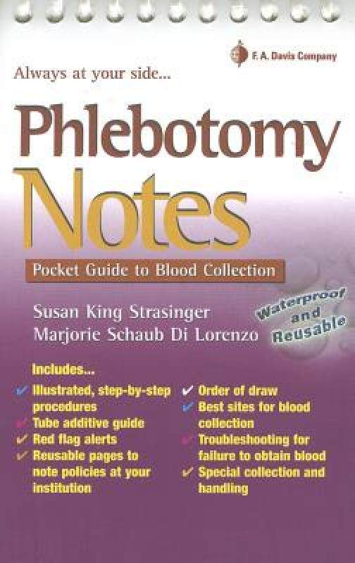 【预售】phlebotomy notes: pocket guide to blood collection