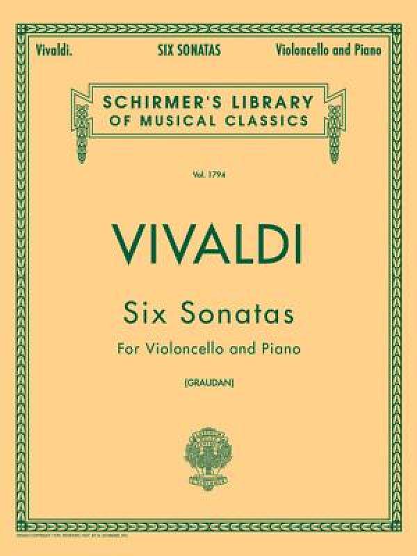 【预售】6 Sonatas: Cello and Piano