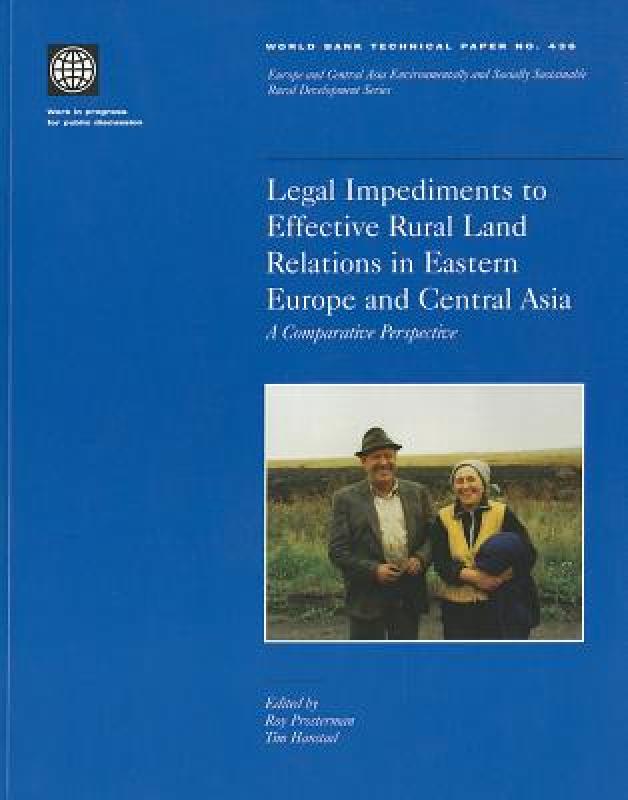 【预售】Legal Impediments to Effective Rural Land Relations-封面