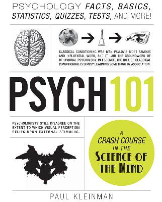【预售】Psych 101: Psychology Facts, Basics, Statistics