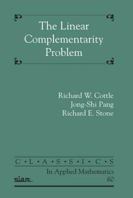 【预售】The Linear Complementarity Problem
