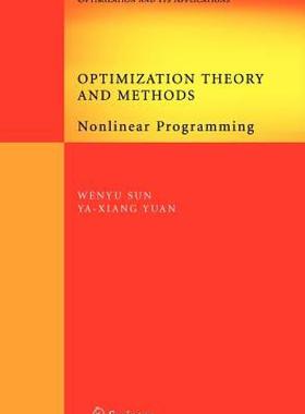 【预售】Optimization Theory and Methods: Nonlinear