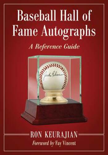 【预售】Baseball Hall of Fame Autographs: A Reference Guide - 封面