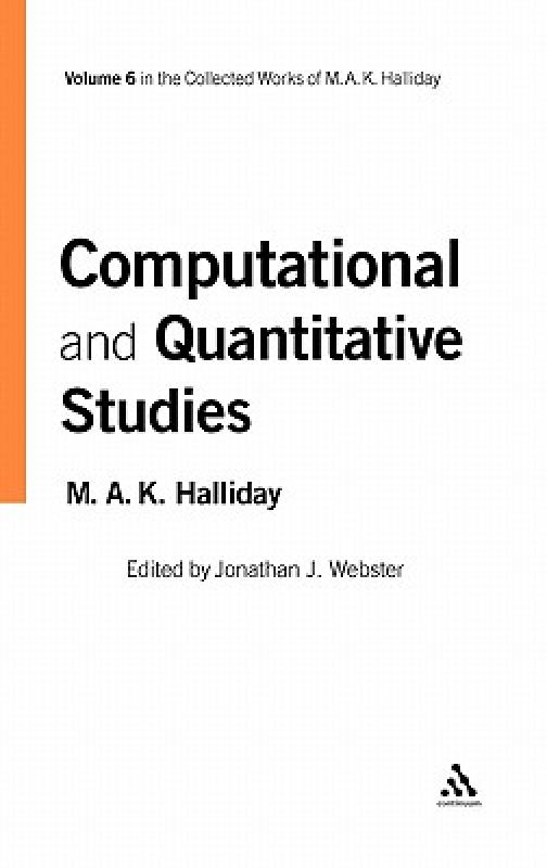 【预售】Computational and Quantitative Studies