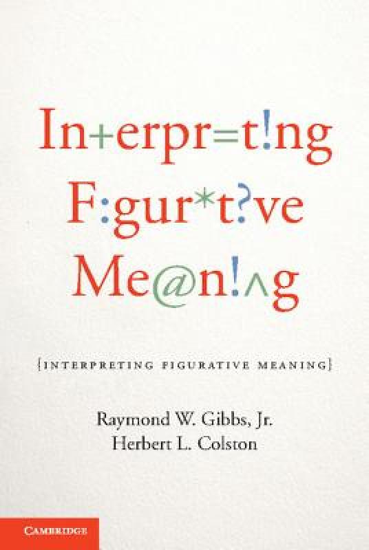 【预售】Interpreting Figurative Meaning