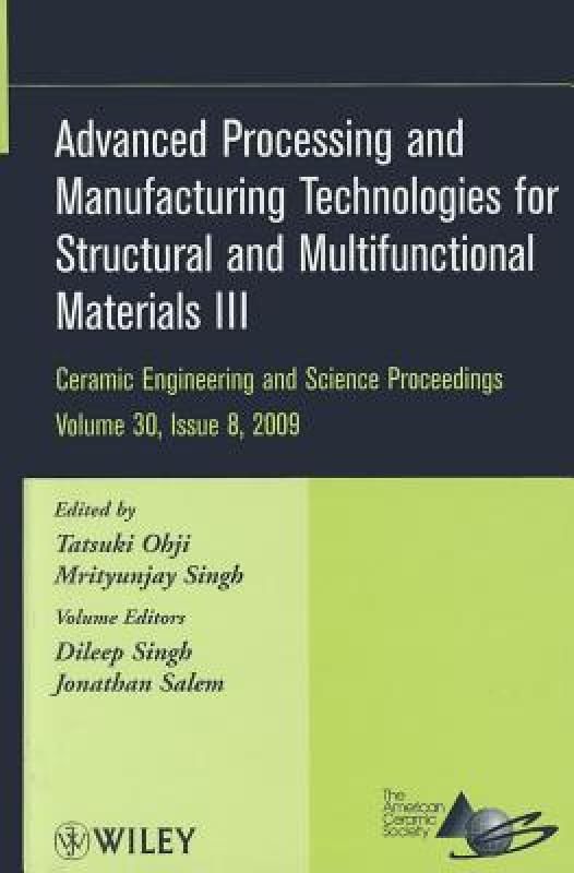 【预售】Advanced Processing and Manufacturing Technologies