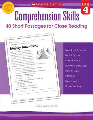 【预售】Comprehension Skills: Short Passages for Close