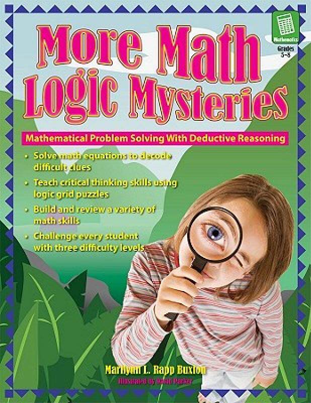 【预售】More Math Logic Mysteries, Grades 5-8: Mathematical