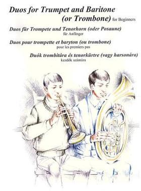 【预售】Duos for Trumpet and Baritone (or Trombone): For