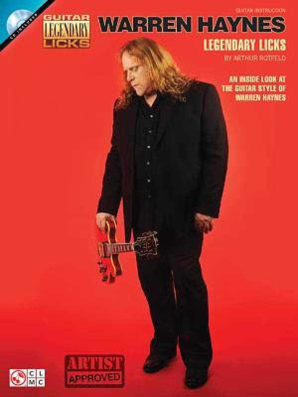 【预售】Warren Haynes Legendary Licks [With CD (Audio)]