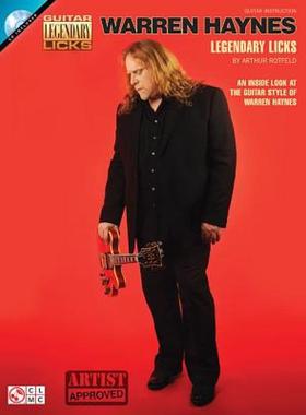 【预售】Warren Haynes Legendary Licks [With CD (Audio)]