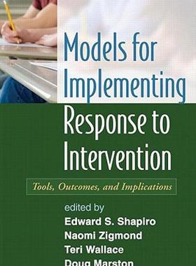 【预售】Models for Implementing Response to Intervention: