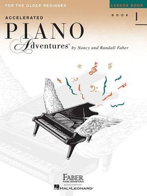 1级课本 国际版 菲伯尔钢琴快速教程 英文原版 Accelerated Piano Adventures for the Older Beginner