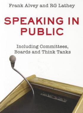 【预售】Speaking in Public: Including Committees, Boards and