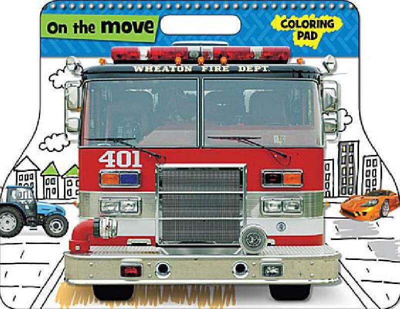 【预售】On the Move Coloring Pad