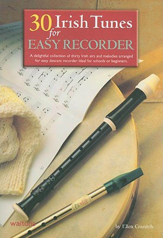 【预售】30 Irish Tunes for Easy Recorder