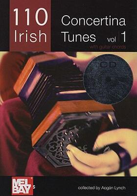 【预售】110 Irish Concertina Tunes, Volume 1: With Guitar