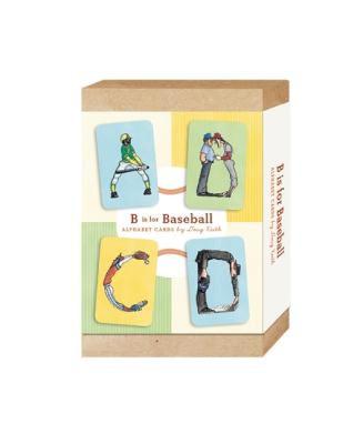 【预售】B Is for Baseball: Alphabet Cards