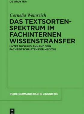 【预售】Das Textsortenspektrum im Fachinternen