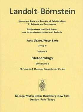 【预售】Meteorology: Subvolume B: Physical and Chemical