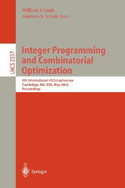 【预售】Integer Programming and Combinatorial Optimization:
