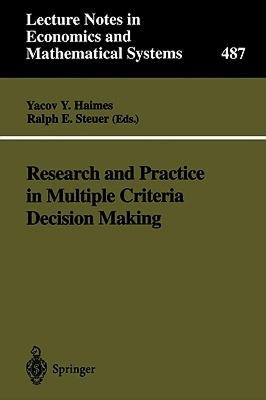 【预售】Research and Practice in Multiple Criteria Decision