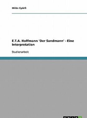 【预售】E.T.A. Hoffmann 'Der Sandmann' - Eine