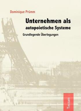 【预售】Unternehmen ALS Autopoietische Systeme