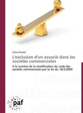 【预售】L'Exclusion D'Un Associ Dans Les Soci T S