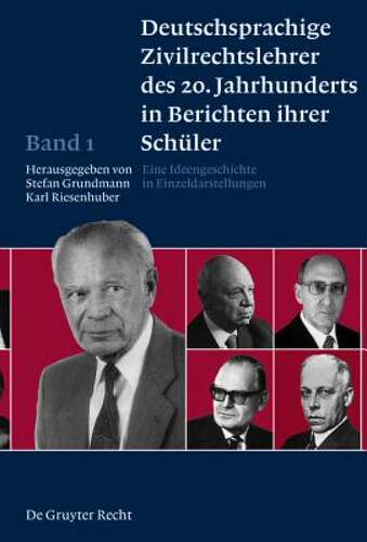 【预售】Deutschsprachige Zivilrechtslehrer Des 20.