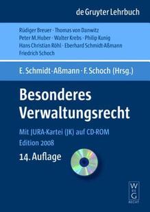 【预售】Besonderes Verwaltungsrecht