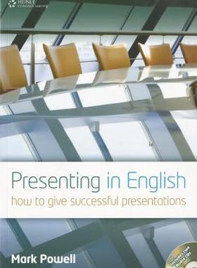 【预售】Presenting in English: How to Give Successful