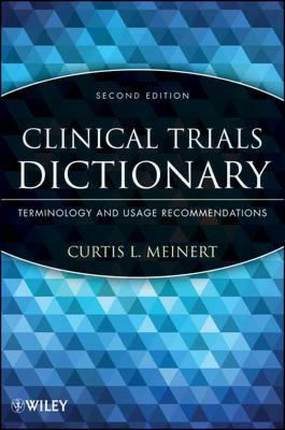 【预售】Clinical Trials Dictionary: Terminology and Usage
