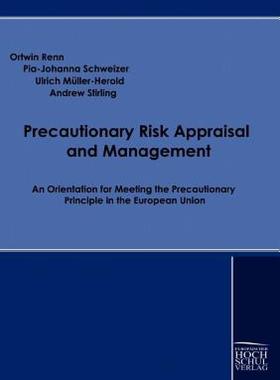 【预售】Precautionary Risk Appraisal and Management
