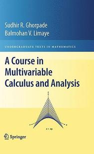 【预售】A Course in Multivariable Calculus and Analysis