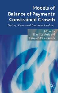【预售】Models of Balance of Payments Constrained Growth: