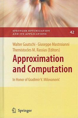 【预售】Approximation and Computation: In Honor of Gradimir