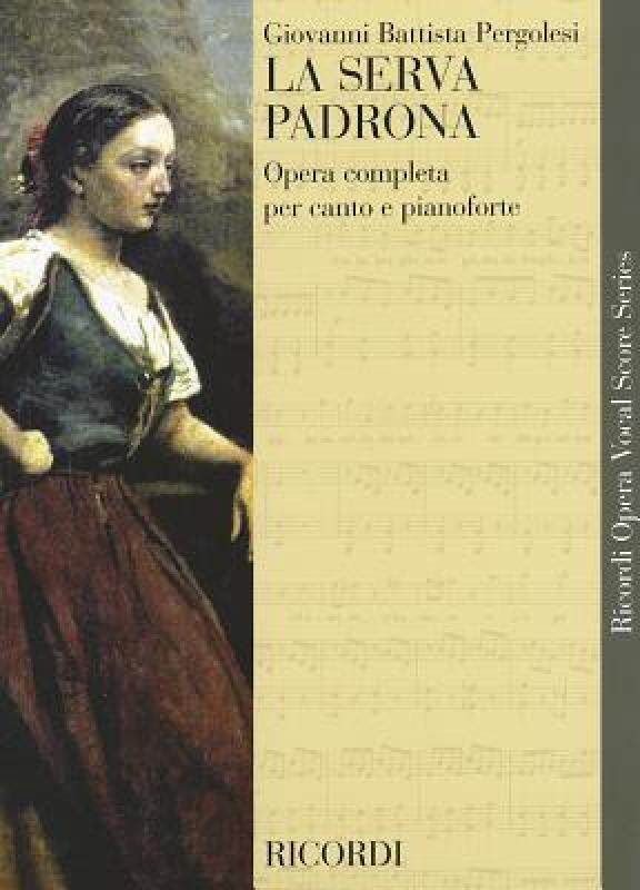 【预售】La Serva Padrona: Vocal Score