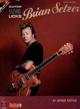【预售】Brian Setzer: Guitar Legendary Licks [With CD]