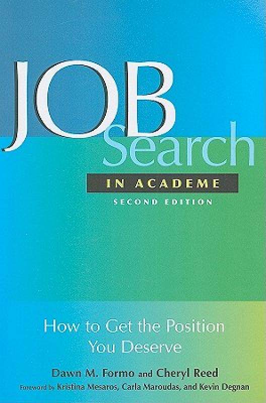 【预售】Job Search in Academe: How to Get the Position You
