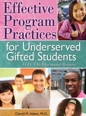 【预售】Effective Program Practices for Underserved Gifted