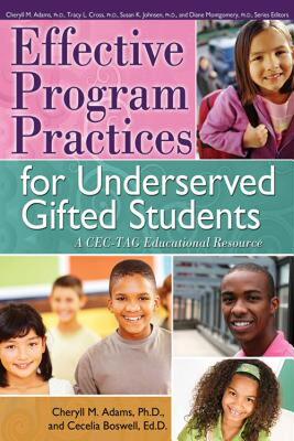 【预售】Effective Program Practices for Underserved Gifted