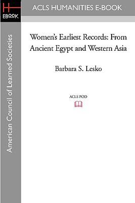 【预售】Women's Earliest Records: From Ancient Egypt and