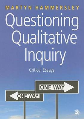 【预售】Questioning Qualitative Inquiry: Critical Essays