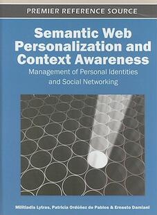 【预售】Semantic Web Personalization and Context Awareness: