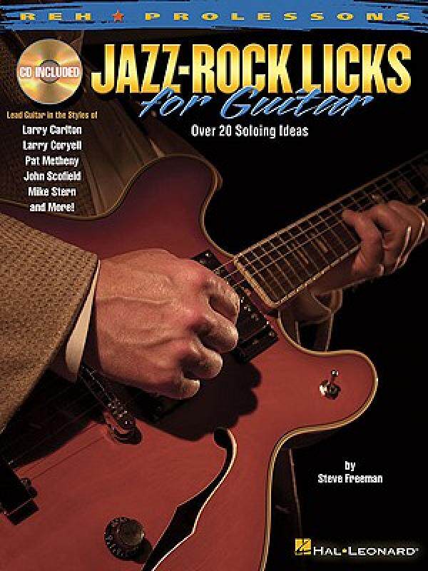 【预售】Jazz-Rock Licks for Guitar [With CD (Audio)]