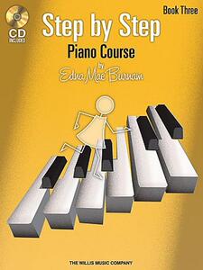 【预售】Step by Step Piano Course - Book 3 with CD